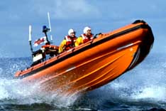 RNLI lifeboat image