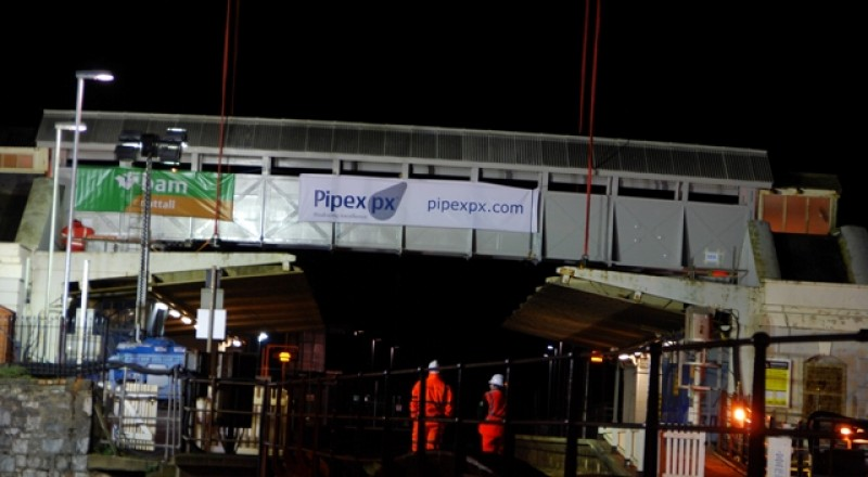 dawlish railway station footbridge